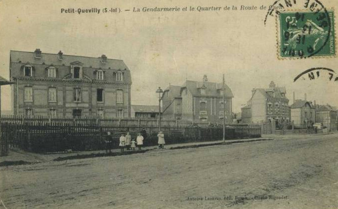 La Gendarmerie et le Quartier de la Route de Caen